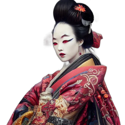 face, mask, staff, dress, photorealistic, fantasy art, concept art, oil painting transparent PNG cut-out