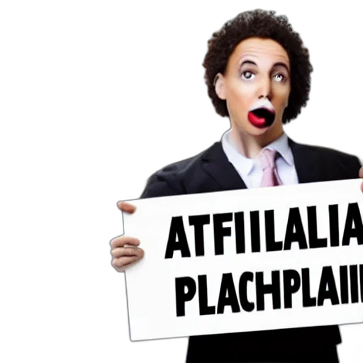 sign, says, artificial, plagiarist transparent PNG cut-out