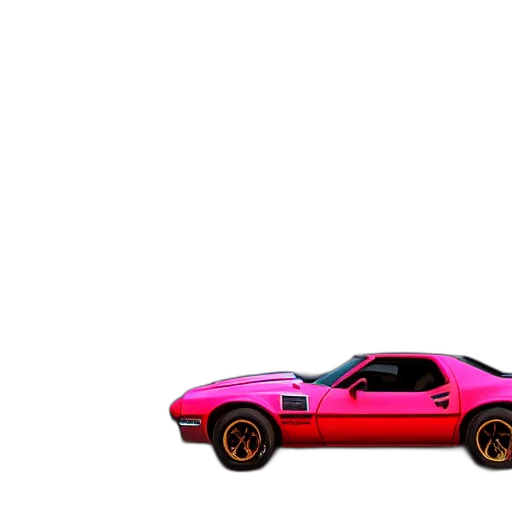 car, weapon, animal, robot, vaporwave, 3d render, pixel art, concept art transparent PNG cut-out