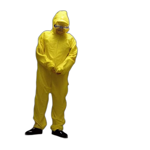 jacket, walter, white, banana transparent PNG cut-out