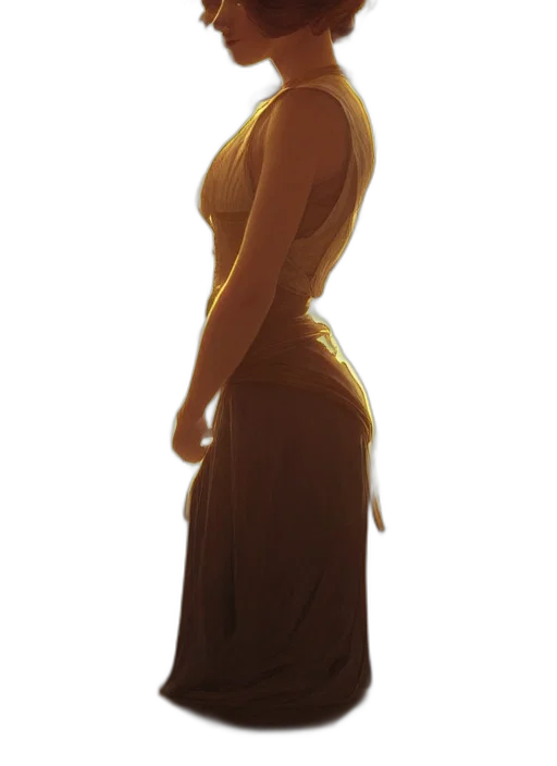 dress, staff, jewelry, crown, concept art, photorealistic, fantasy art, 3d render transparent PNG cut-out