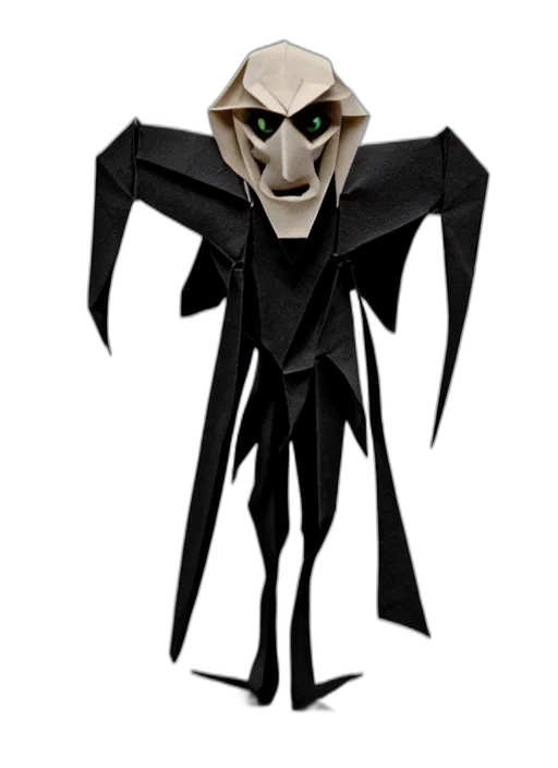 mask, creature, staff, robot transparent PNG cut-out