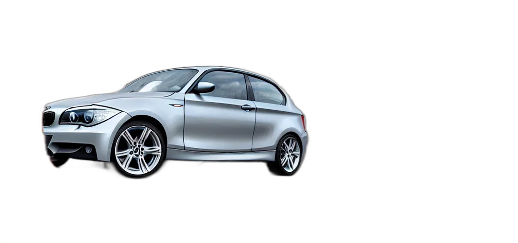 car, photorealistic, 3d render, bmw transparent PNG cut-out
