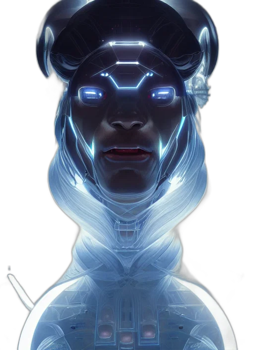 robot, face, mask, creature, cyberpunk, concept art, comic book art, fantasy art transparent PNG cut-out