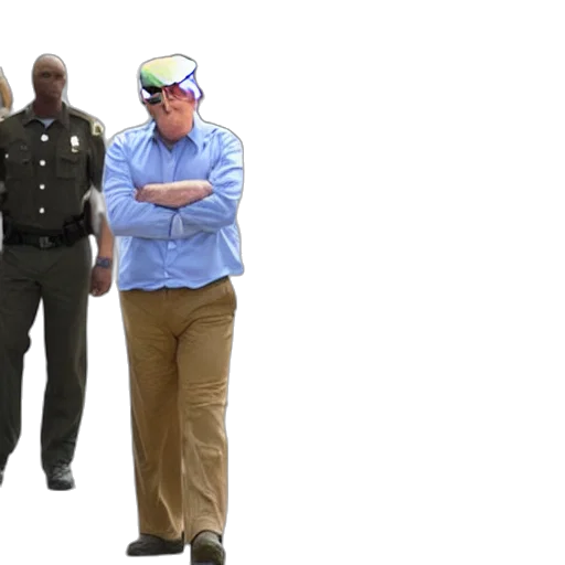 staff, hat, 3d render, donald transparent PNG cut-out