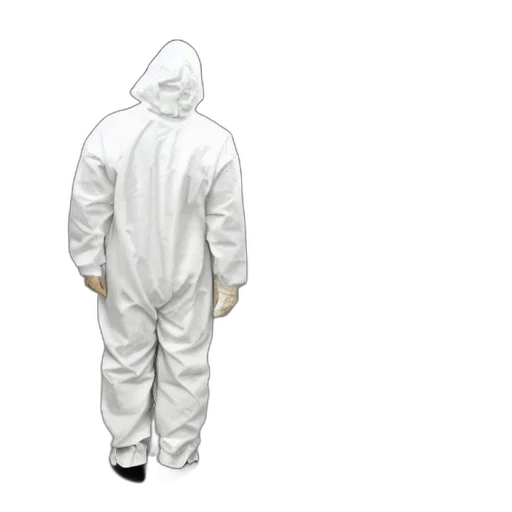 jacket, mask, 3d render, concept art transparent PNG cut-out