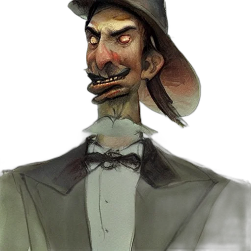 hat, staff, face, mask transparent PNG cut-out