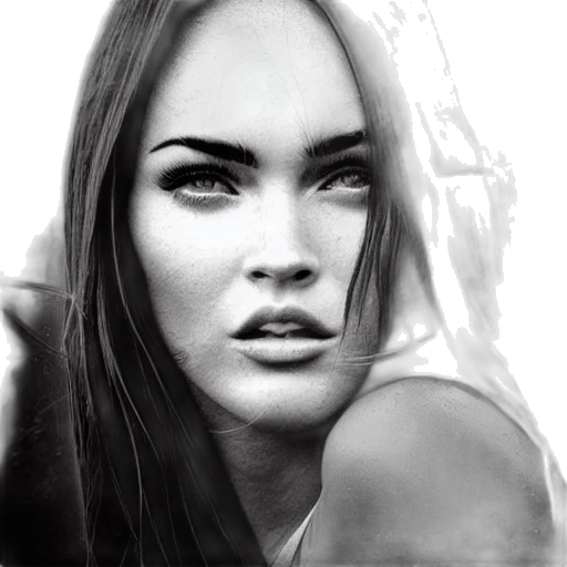 face, photorealistic, pencil sketch, comic book art, cartoon, double, exposure, effect transparent PNG cut-out
