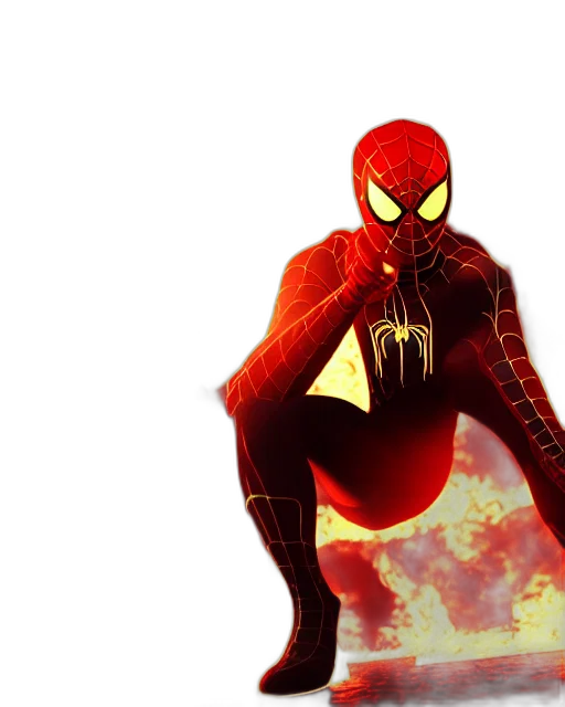 mask, comic book art, concept art, 3d render, pixel art, fire, photograph, black transparent PNG cut-out