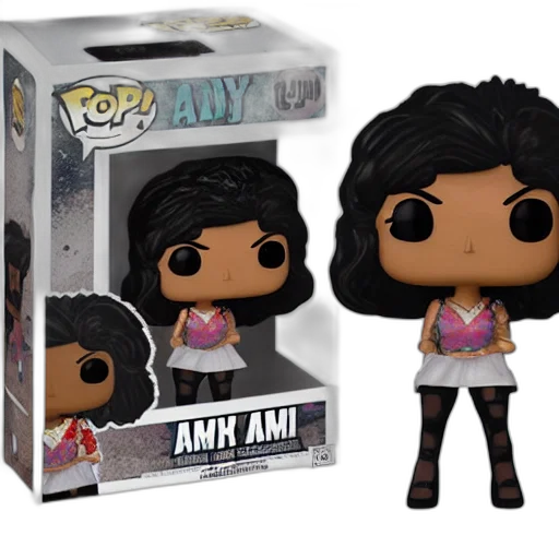 concept art, amy, winehouse, funko transparent PNG cut-out