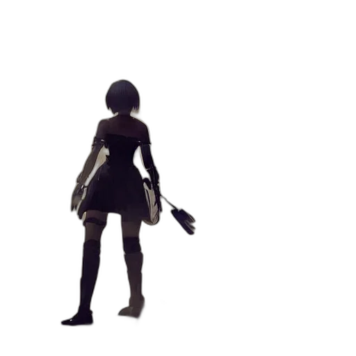 dress, weapon, staff, sword, concept art, 3d render, pixel art, anime transparent PNG cut-out