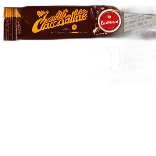 food, staff, photorealistic, chocolate transparent PNG cut-out