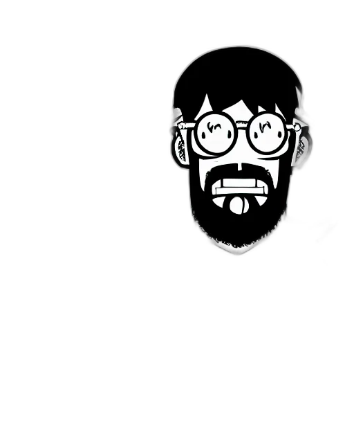 face, cartoon, comic book art, pixel art, pencil sketch, simple, ink, line transparent PNG cut-out