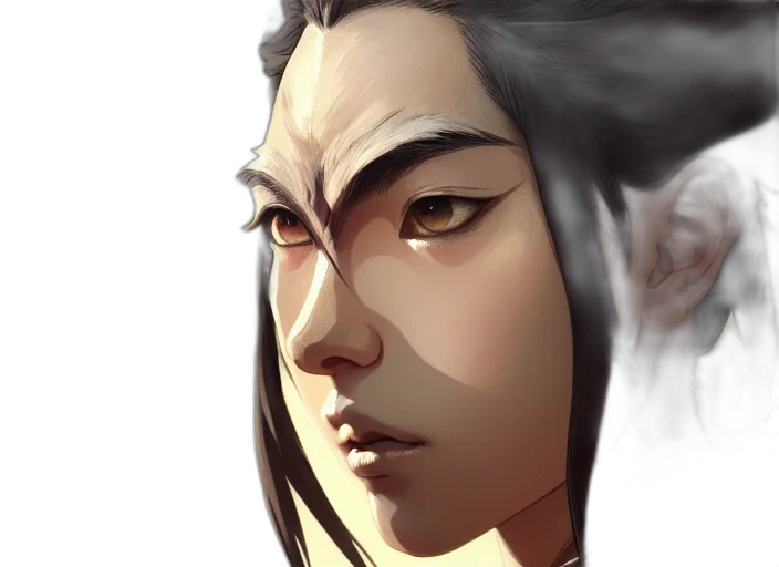 face, mask, dragon, fantasy art, photorealistic, concept art, oil painting, dark transparent PNG cut-out