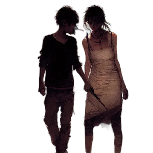 concept art, photorealistic, pixel art, comic book art transparent PNG cut-out