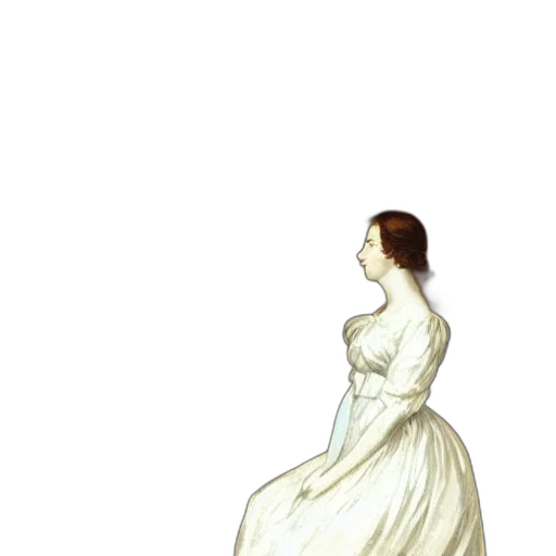 dress, staff, crown, face transparent PNG cut-out