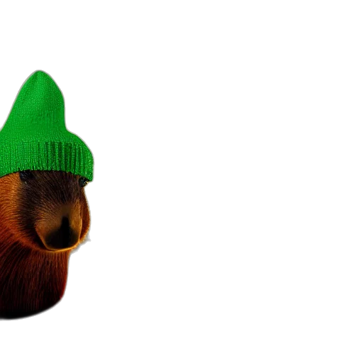 hat, animal, hair, creature transparent PNG cut-out