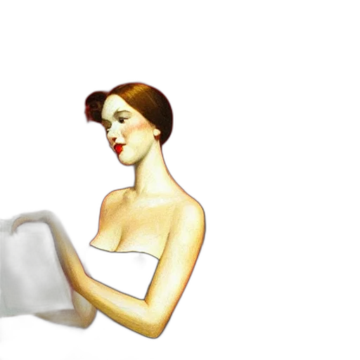 dress, pixel art, 3d render, concept art, radio, city, queen, hearts transparent PNG cut-out