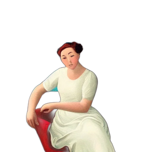 dress, staff, furniture, crown transparent PNG cut-out