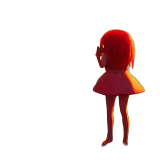 dress, robot, crown, creature, 3d render, concept art, pixel art, cartoon transparent PNG cut-out