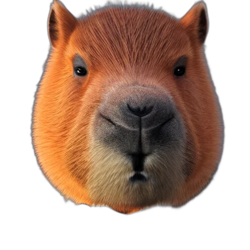 animal, face, hat, creature transparent PNG cut-out