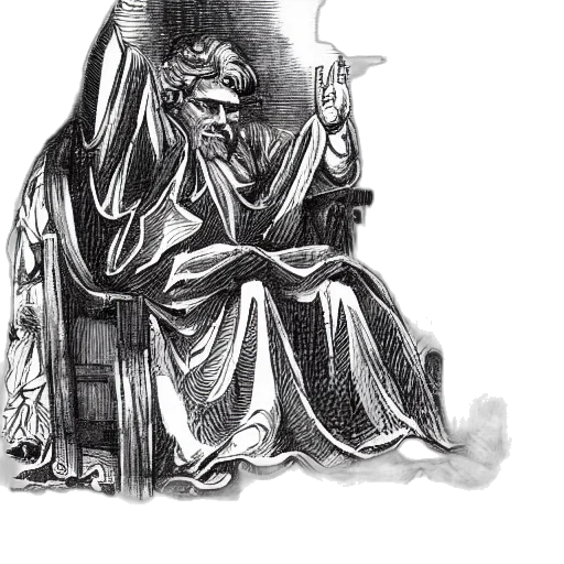 staff, crown, concept art, lord, sitting, upon, throne, high transparent PNG cut-out