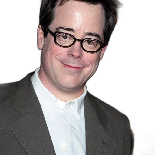 face, hair, staff, creature, matthew, broderick transparent PNG cut-out