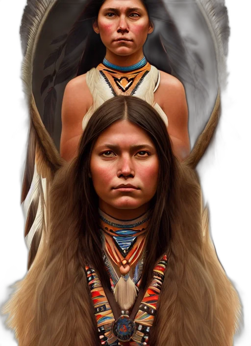 face, jewelry, staff, mask, concept art, photorealistic, fantasy art, 3d render transparent PNG cut-out