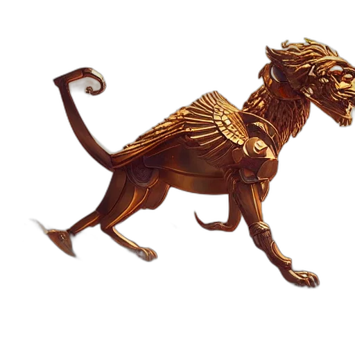 dragon, animal, creature, staff transparent PNG cut-out