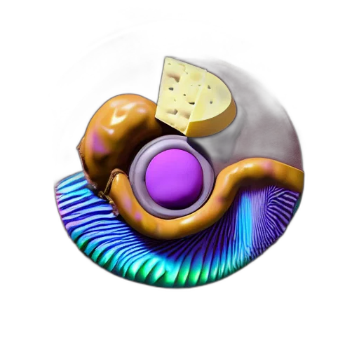 food, jewelry, 3d render, concept art transparent PNG cut-out