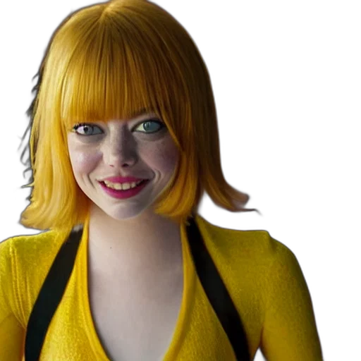 hair, dress, photorealistic, 3d render, cartoon, concept art, emma, stone transparent PNG cut-out