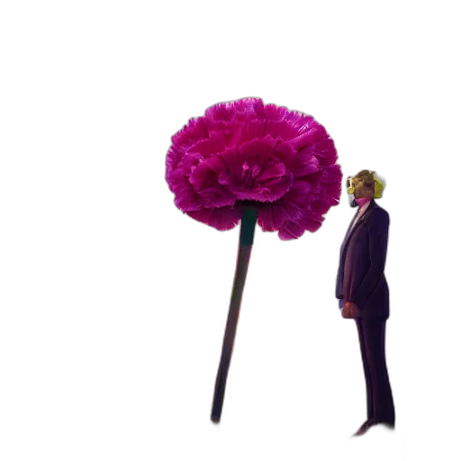 umbrella, flower, staff, crown transparent PNG cut-out
