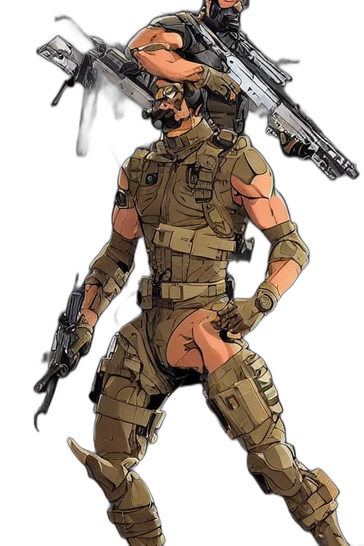 weapon, concept art, comic book art, pixel art transparent PNG cut-out