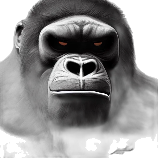 animal, creature, face, mask, concept art, photorealistic, fantasy art, 3d render transparent PNG cut-out