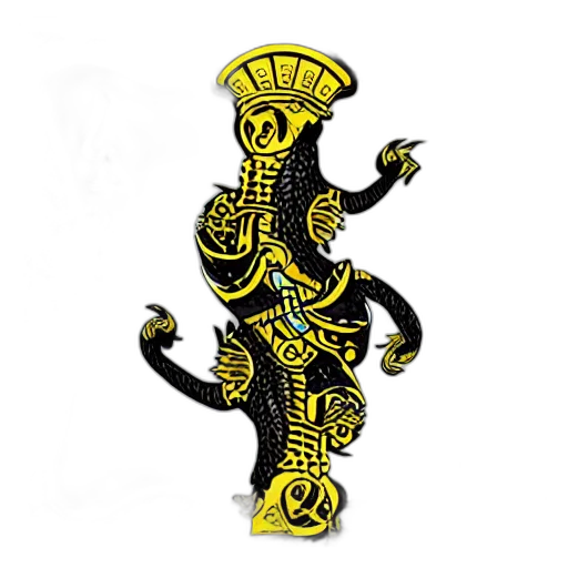 staff, dragon, jewelry, creature transparent PNG cut-out