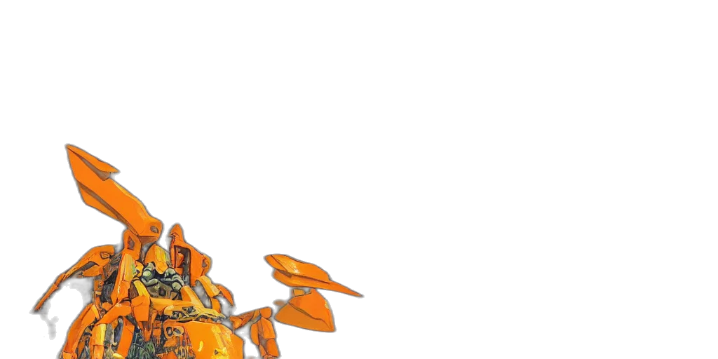 weapon, robot, dragon, mask transparent PNG cut-out