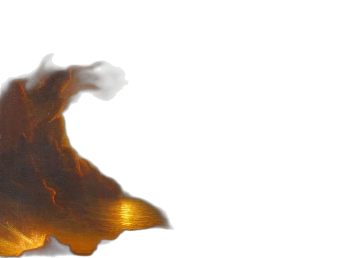dragon, hair, creature, mask transparent PNG cut-out