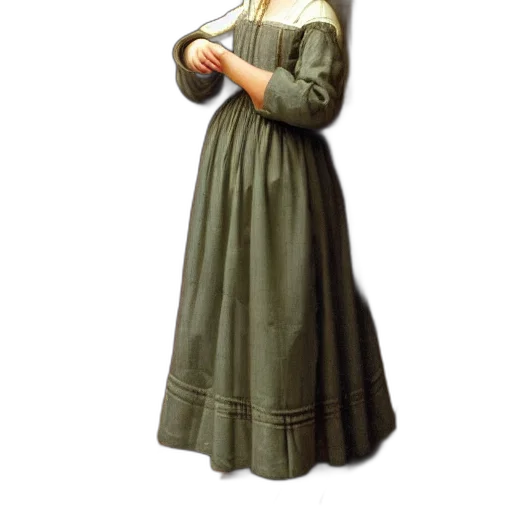 dress, staff, face, jewelry, photorealistic, oil painting, concept art, 3d render transparent PNG cut-out