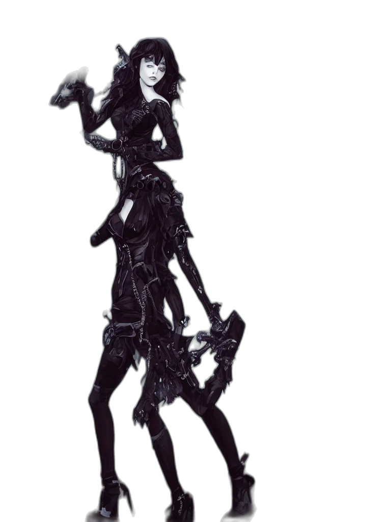 staff, robot, weapon, creature transparent PNG cut-out