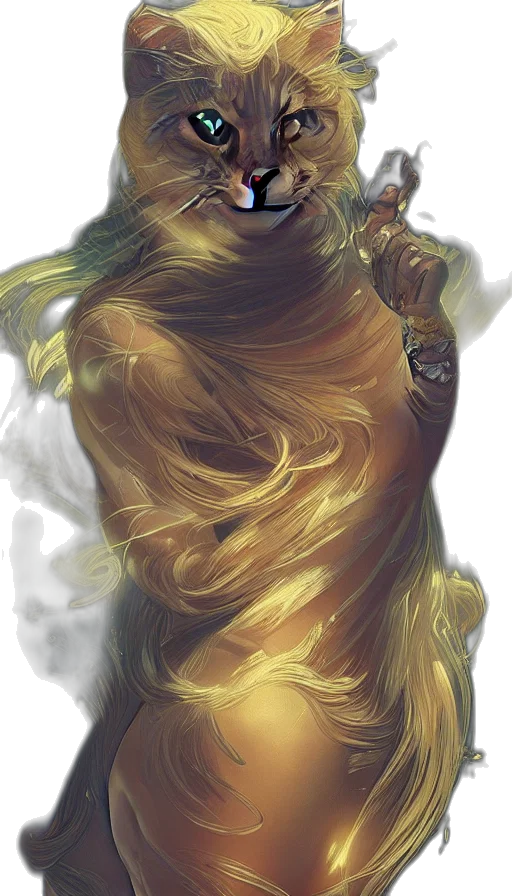 hair, mask, dress, dragon transparent PNG cut-out
