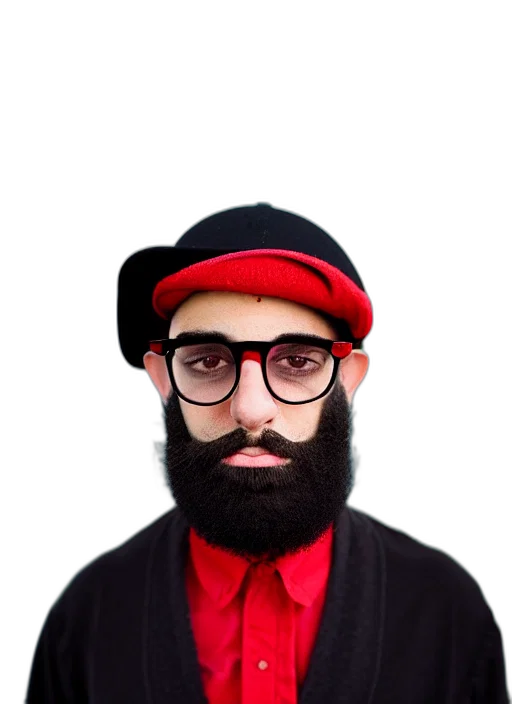 hat, face, staff, mask, cartoon, photorealistic, pixel art, 3d render transparent PNG cut-out