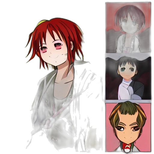 anime, concept art, pixel art, photorealistic transparent PNG cut-out
