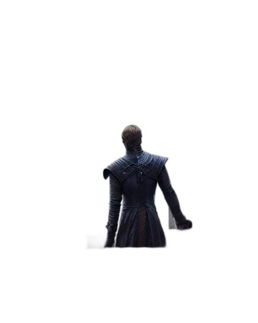 jacket, dress, staff, robot transparent PNG cut-out