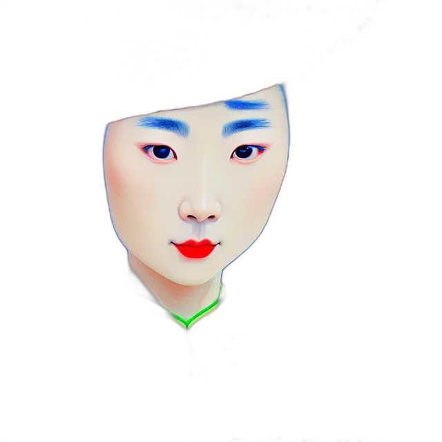 mask, face, robot, creature transparent PNG cut-out