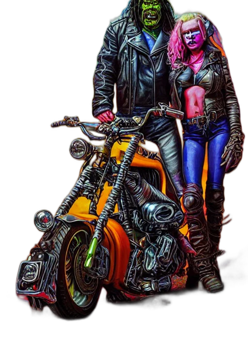 jacket, comic book art, cyberpunk, concept art transparent PNG cut-out
