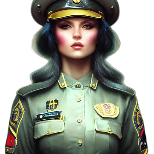 jacket, face, hat, staff transparent PNG cut-out