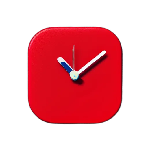 3d render, red, very, tiny transparent PNG cut-out
