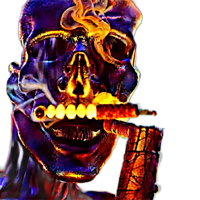 mask, robot, face, weapon, cyberpunk, vaporwave, photorealistic, 3d render transparent PNG cut-out