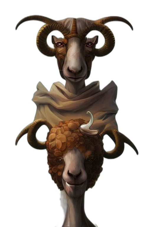 face, staff, animal, mask transparent PNG cut-out