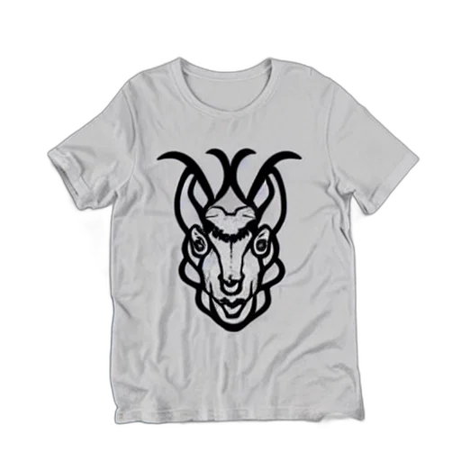 monochrome, satanic, goat, line transparent PNG cut-out